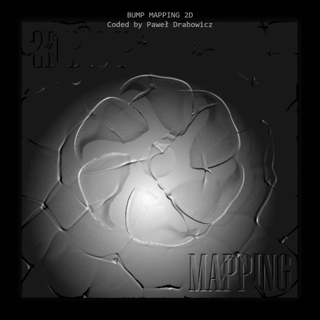 2D BUMP MAPPING / MAPOWANIE WYPUKŁOŚCI