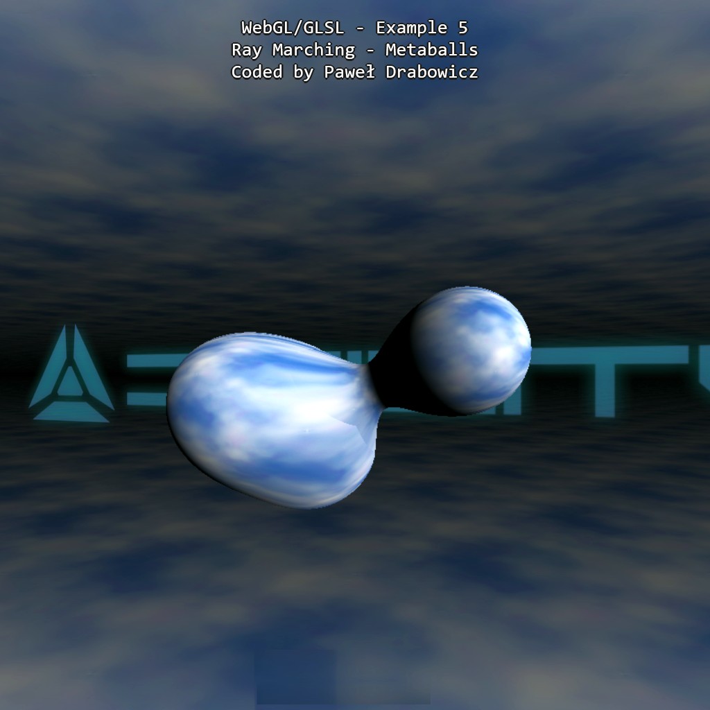 WebGL/GLSL - Ray Marching and Image Processing